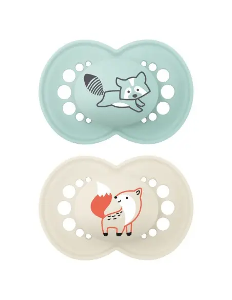 Sucette Mam original 6m+ Blanc/Vert Sucettes - Mam Maroc