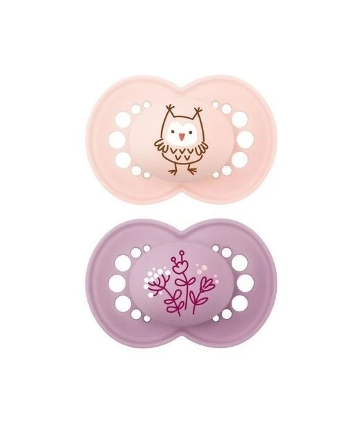 MAM original pacifier from 6 months Flowers
