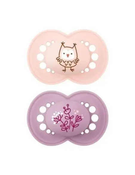 Sucette Mam original 6m+ Rose/mauve Sucettes - Mam Maroc