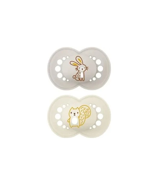 Sucette Mam original 6m+ Blanc/Gris Sucettes - Mam Maroc