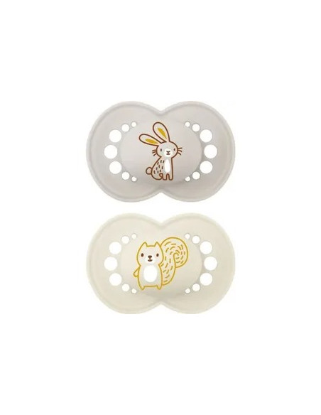 Sucette Mam original 6m+ Blanc/Gris dans Sucettes chez Baby And Mom Maroc