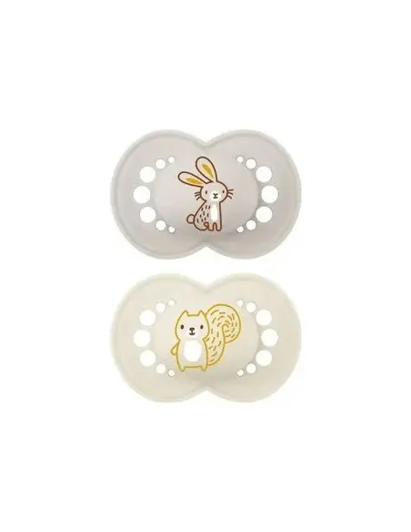 Sucette Mam original 6m+ Blanc/Gris Sucettes - Mam Maroc