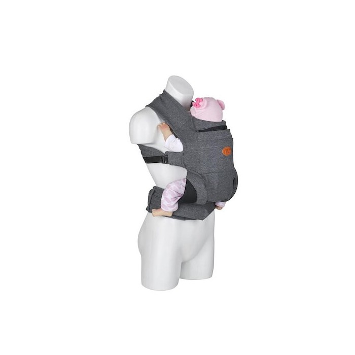 MS Innovaciones Porte-bébé Kowari Gris Echarpe de Portage /