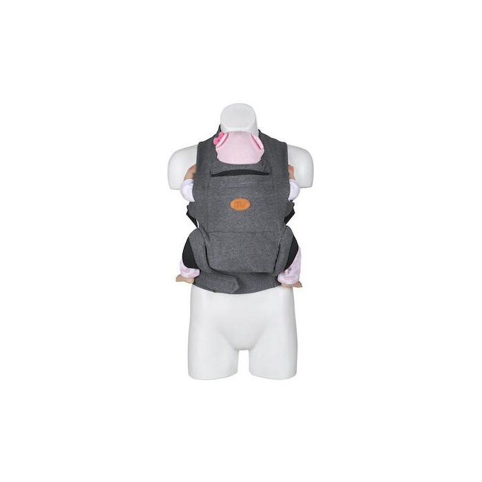 MS Innovaciones Porte-bébé Kowari Gris Echarpe de Portage /