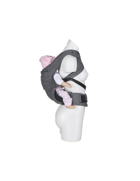 MS Innovaciones Porte-bébé Kowari Gris Echarpe de Portage /