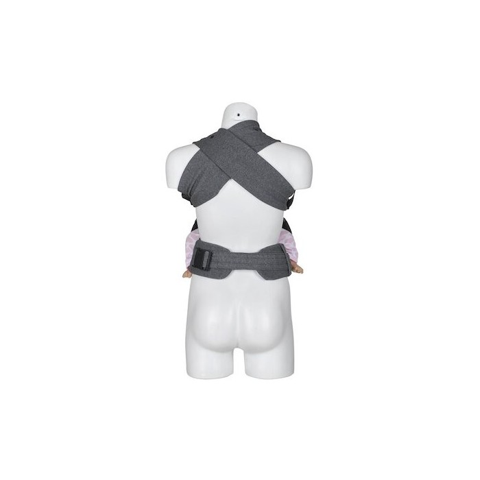 MS Innovaciones Porte-bébé Kowari Gris Echarpe de Portage /
