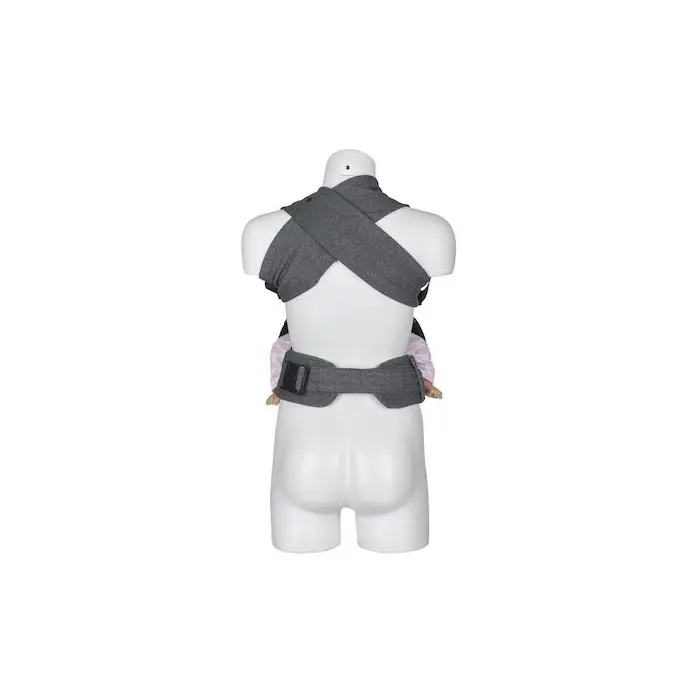 MS Innovaciones Porte-bébé Kowari Gris Echarpe de Portage /