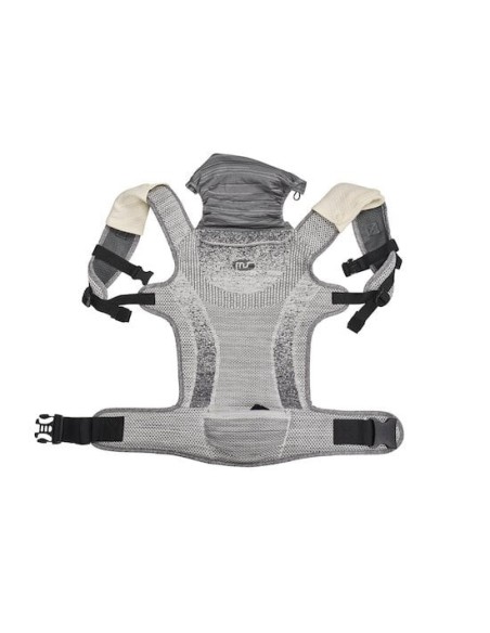 MS Innovaciones Porte-bébé Kanguro Gris Echarpe de Portage /