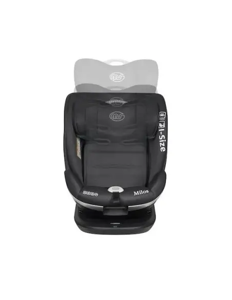 Ms Innovaciones Siège auto Milos 0/1/2/3 Noir Siège auto - MS