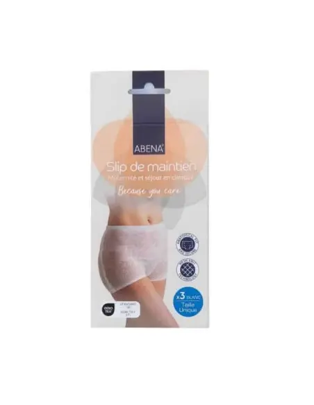 Abena disposable mesh support briefs for maternity x3