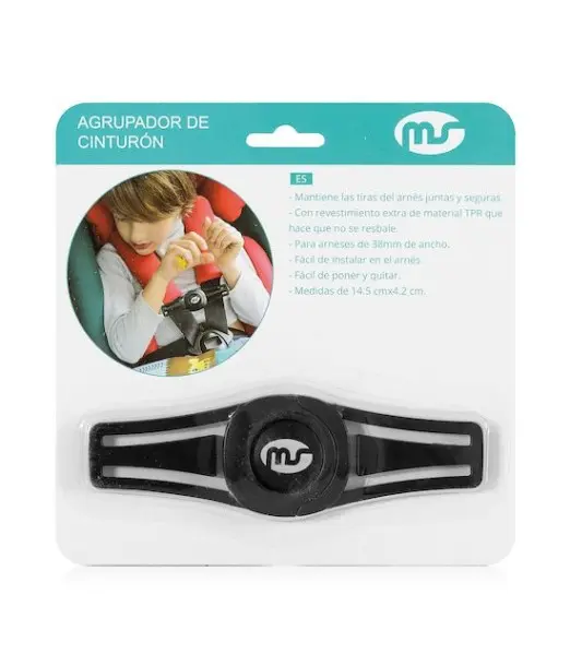 MS Innovaciones Fixe harnais Noir Siège auto - MS Innovaciones 2
