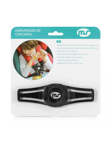 MS Innovaciones Fixe harnais Noir Siège auto - MS Innovaciones