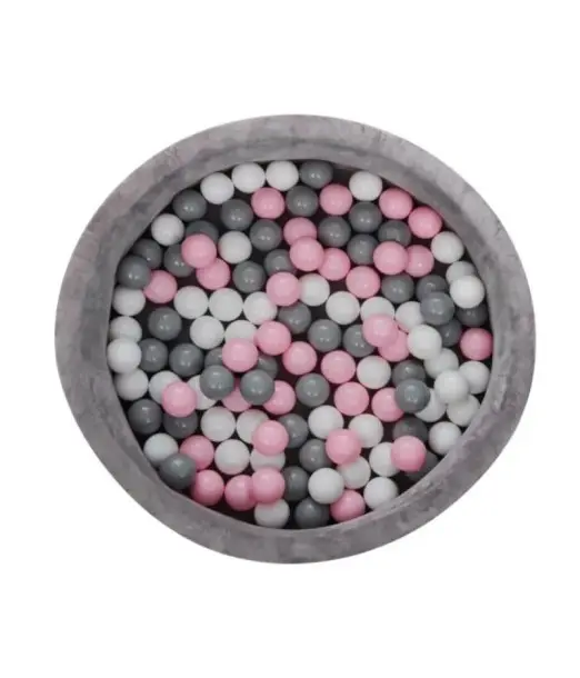 MS Innovaciones Piscine à balles Misti avec balles - Rose Tapis 2