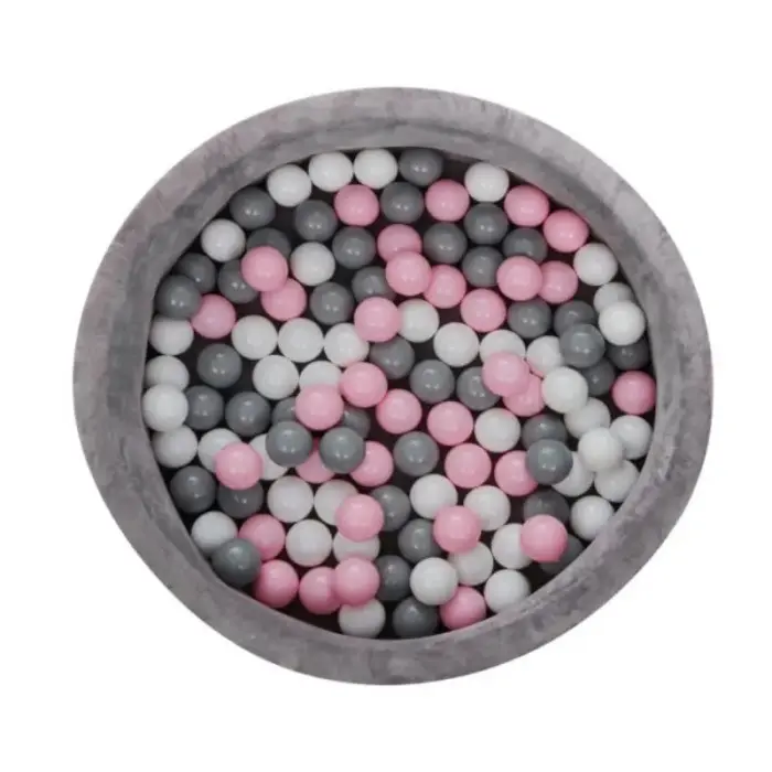 MS Innovaciones Piscine à balles Misti avec balles - Rose Tapis