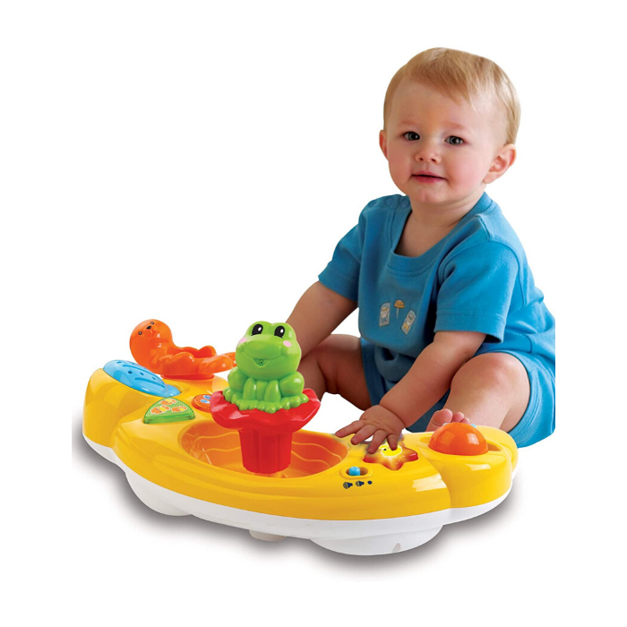 Vtech Super Siège de Bain 6mois+ Interactif 2en1 Jouet de bain 