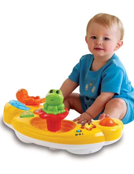 Vtech Super Siège de Bain 6mois+ Interactif 2en1 Jouet de bain 