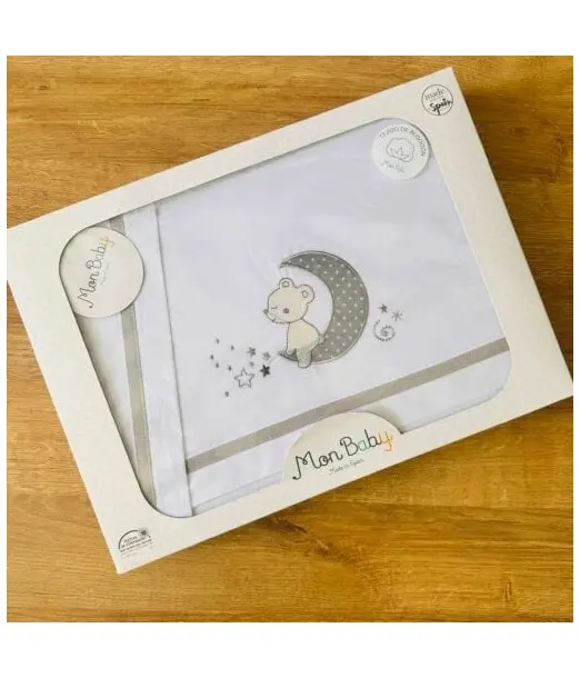 Parure de lit - Coffret Draps 3 pièces 100% Coton Linge de lit 