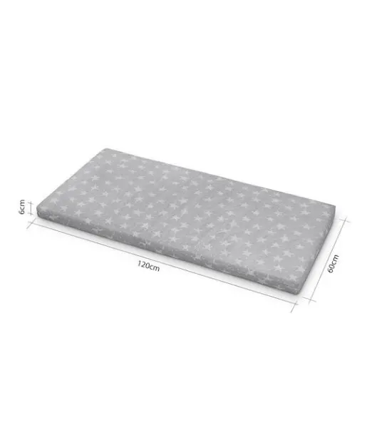 MS Innovaciones Matelas pour lit parapluie - Gris Matelas - MS 2