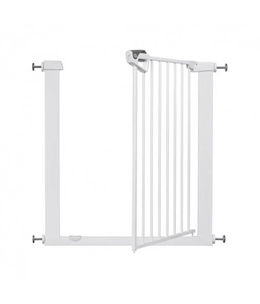 MS Innovaciones Barrière de sécurité en Blanc sans Perçage avec 2