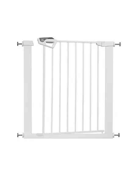 MS Innovaciones safety gate in white without drilling with door + extensions 75 to 85 cm — photo 3