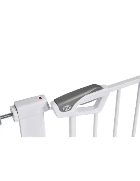 MS Innovaciones safety gate in white without drilling with door + extensions 75 to 85 cm — photo 4