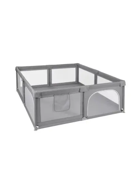 MS Innovaciones extra-large grey playpen 180x200 cm
