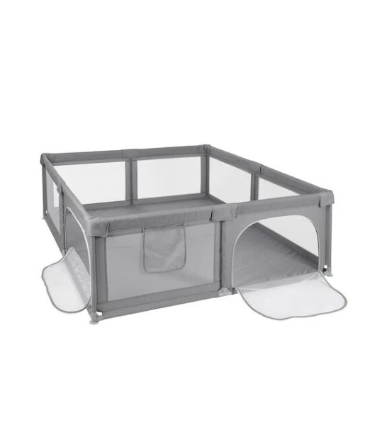 MS Innovaciones extra-large grey playpen 180x200 cm 2