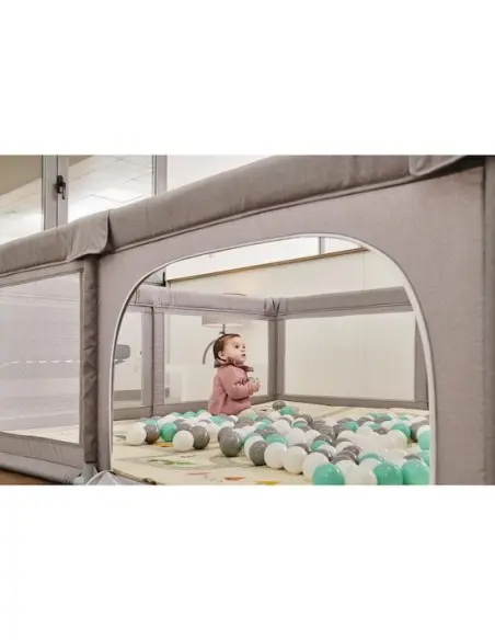MS Innovaciones extra-large grey playpen 180x200 cm — photo 4