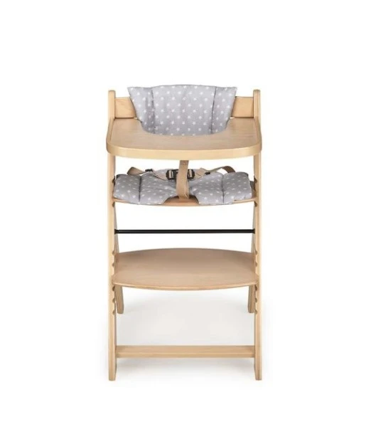 MS Innovaciones adjustable wooden high chair from 6 to 10 years - Natural 2