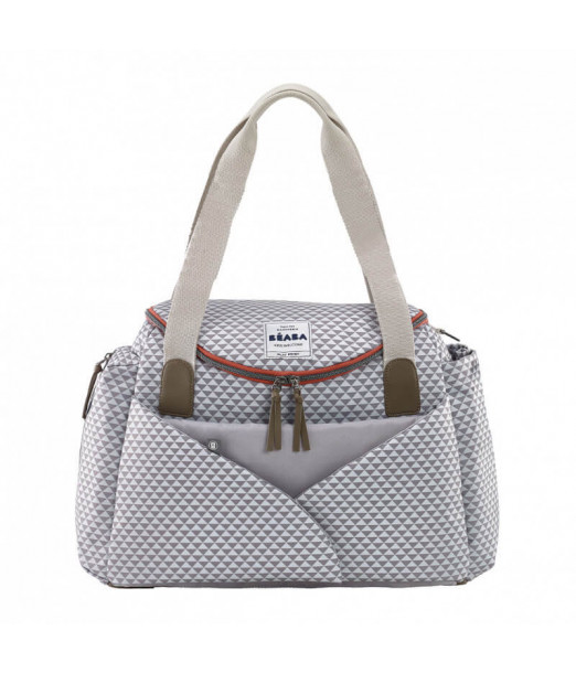 Sac à langer Béaba Sydney II Play Print - Gris