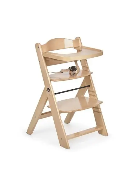 MS Innovaciones adjustable wooden high chair from 6 to 10 years - Natural