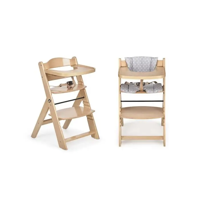 MS Innovaciones Chaise haute évolutive en bois de 6 à 10ans -