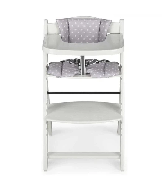 MS Innovaciones adjustable wooden high chair from 6 to 10 years - White 2