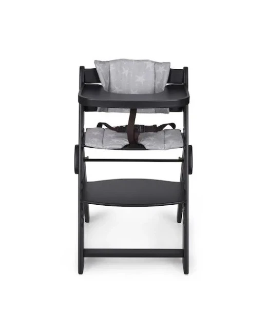 MS Innovaciones adjustable wooden high chair from 6 to 10 years - Black 2