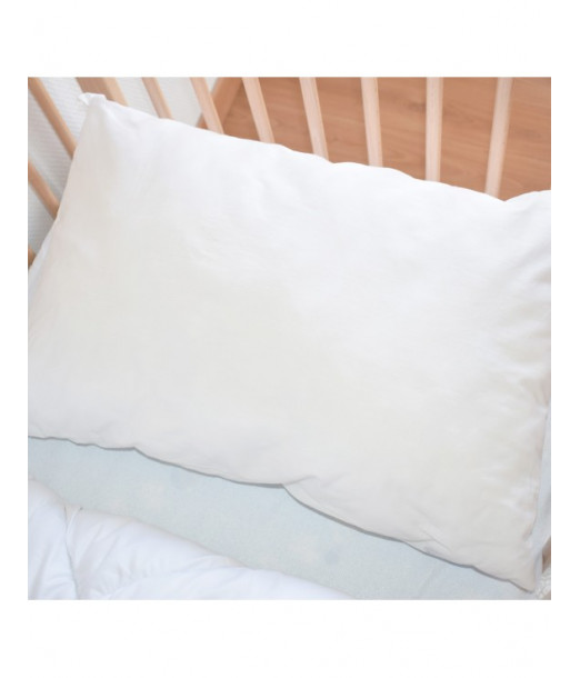 Oreiller anti-allergique pour bébé - Blanc Linge de lit - 2