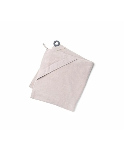Doomoo hooded towel XL with teething ring Dry'n Play from 0 to 6 years - beige