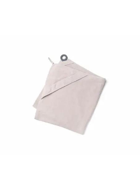 Doomoo hooded towel XL with teething ring Dry'n Play from 0 to 6 years - beige
