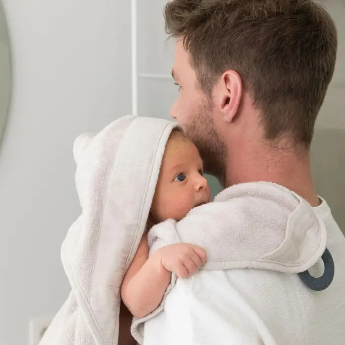 Doomoo Cape De Bain XL Avec Anneau De Dentition Dry'n Play -