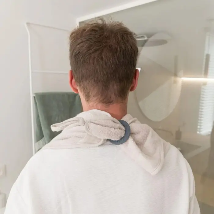 Doomoo Cape De Bain XL Avec Anneau De Dentition Dry'n Play -