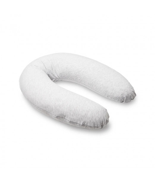 Doomoo Coussin D'allaitement Buddy Chiné White au Maroc - Baby And Mom