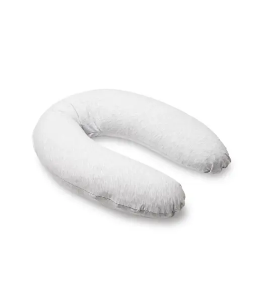 Doomoo Coussin de Grossesse et d'allaitement Buddy Chiné White