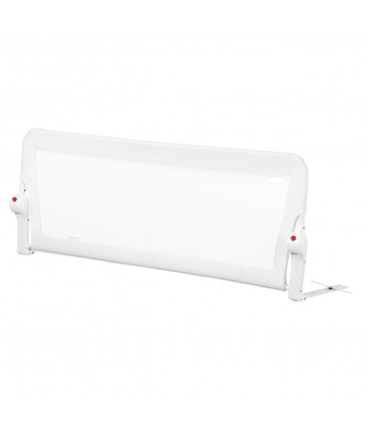 Barrière de Lit 180° Pliable 120 x 48,50 cm - Blanc Univers