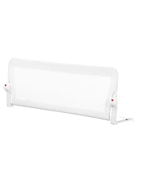 Barrière de Lit 180° Pliable 120 x 48,50 cm - Blanc Univers