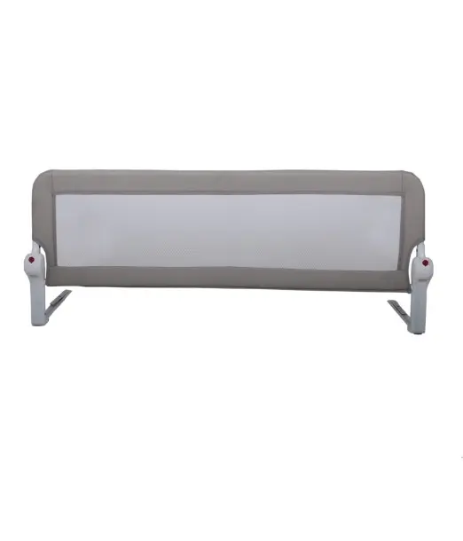 Barrière de Lit 180° Pliable 120 x 48,50 cm - Gris Univers Bébé