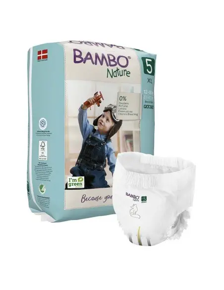Bambo Nature training pants diapers Size 5 (12-18kg) 19 units — photo 2