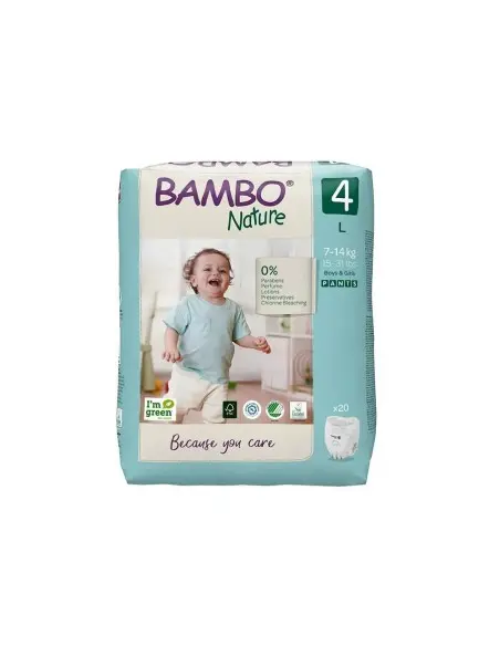 Bambo Nature training pants diapers Size 4 (7-14kg)