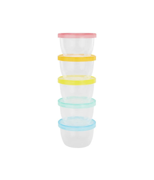 Badabulle Pots de Conservation Badabowls Maxi Portions 5x250ml 2