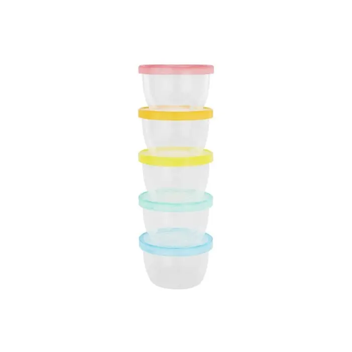 Badabulle Pots de Conservation Badabowls Maxi Portions 5x250ml