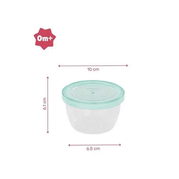 Badabulle Pots de Conservation Badabowls Maxi Portions 5x250ml