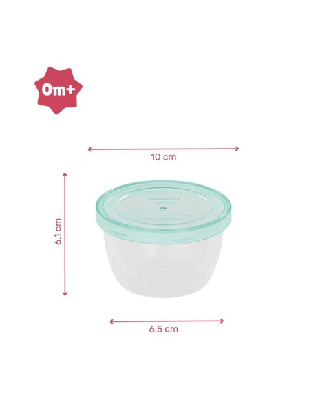Badabulle Pots de Conservation Badabowls Maxi Portions 5x250ml